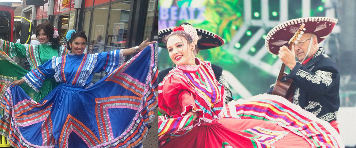 Offerte Mexicaanse dansgroep