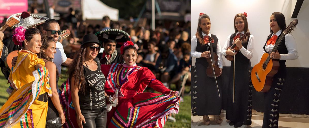 Ontvangst met Mexicaanse muziek prijskaartje